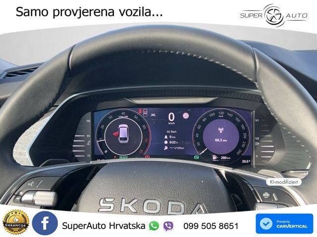 Škoda Octavia Combi 1.5 TSI (150 KS) DSG Selection LED+GR SJED+ACC
