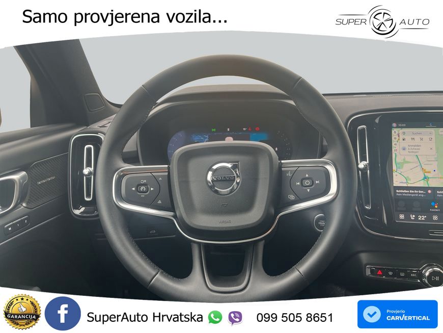 Volvo XC40 2.0 B3 163 KS Automatic LED+GR SJED+ACC