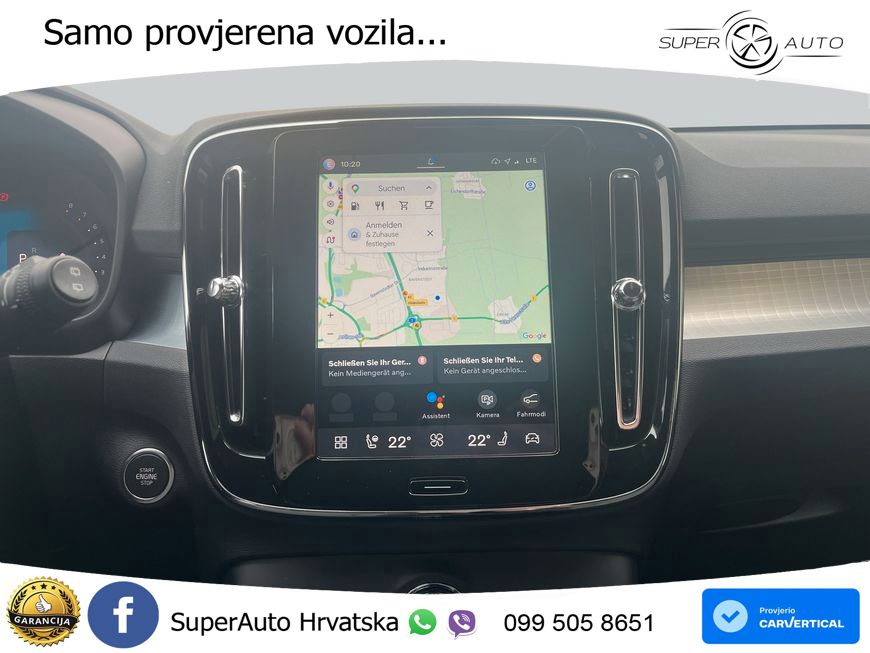 Volvo XC40 2.0 B3 163 KS Automatic LED+GR SJED+ACC