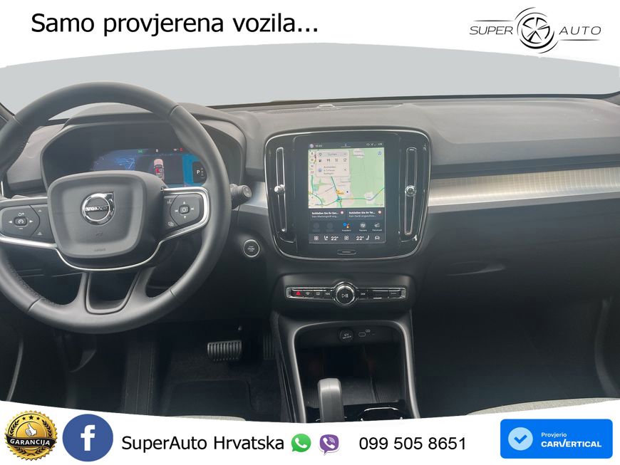 Volvo XC40 2.0 B3 163 KS Automatic LED+GR SJED+ACC