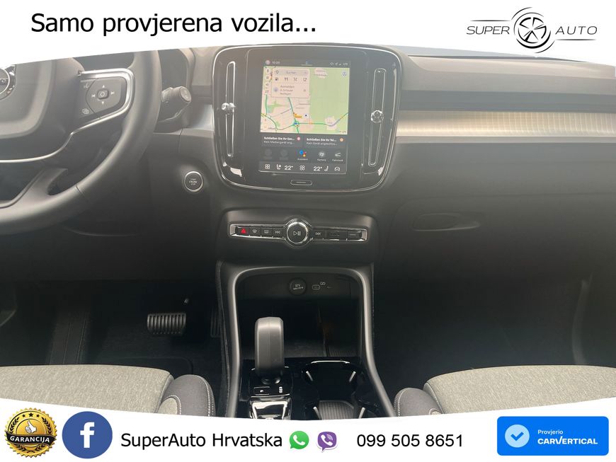 Volvo XC40 2.0 B3 163 KS Automatic LED+GR SJED+ACC