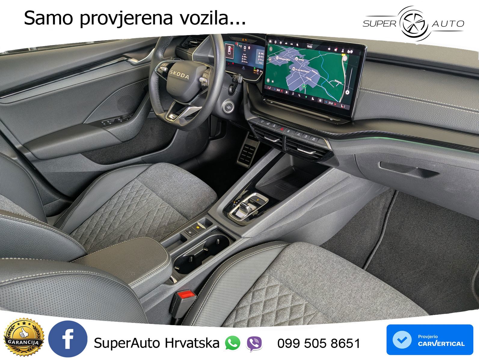 Škoda Octavia Combi 1.5 TSI (150 KS) DSG SportLine LED+GR SJED+ACC