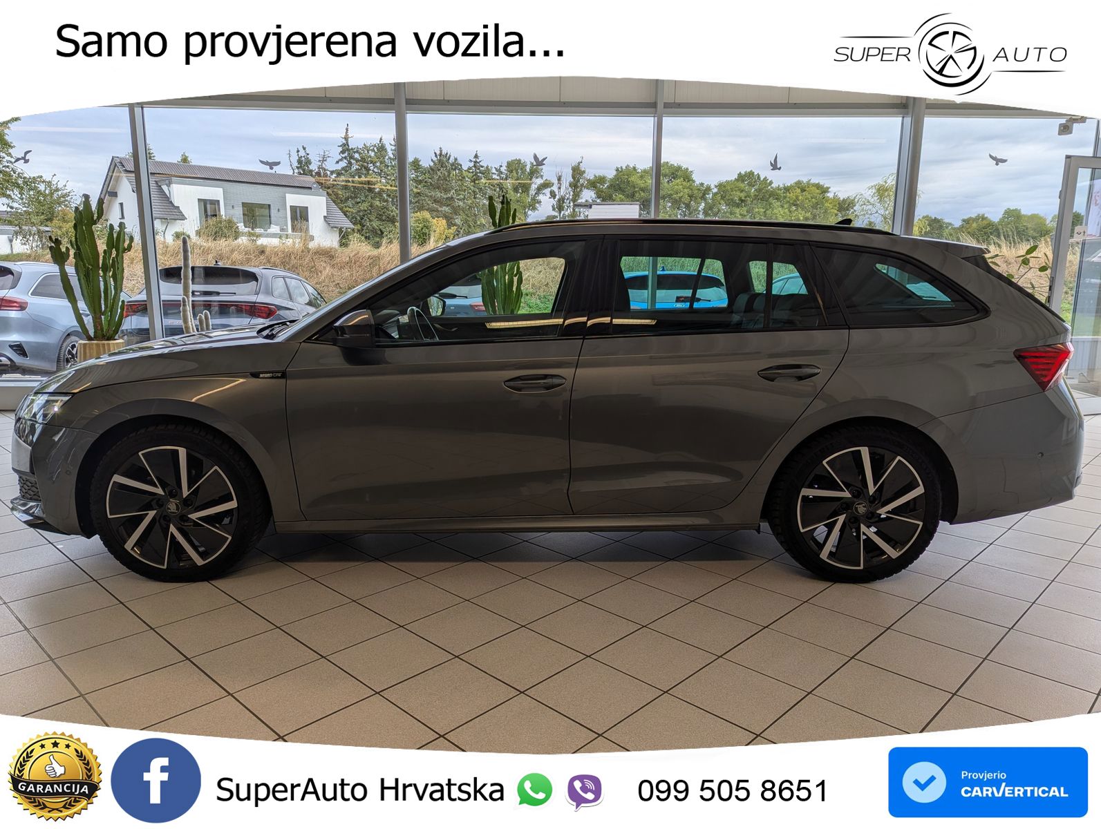 Škoda Octavia Combi 1.5 TSI (150 KS) DSG SportLine LED+GR SJED+ACC