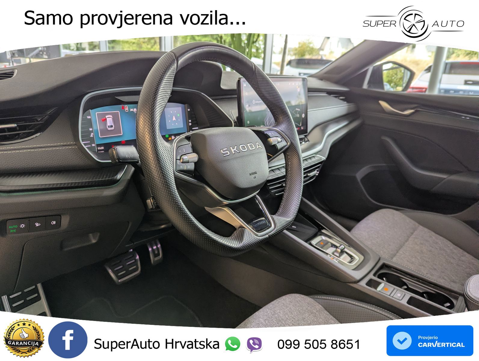 Škoda Octavia Combi 1.5 TSI (150 KS) DSG SportLine LED+GR SJED+ACC