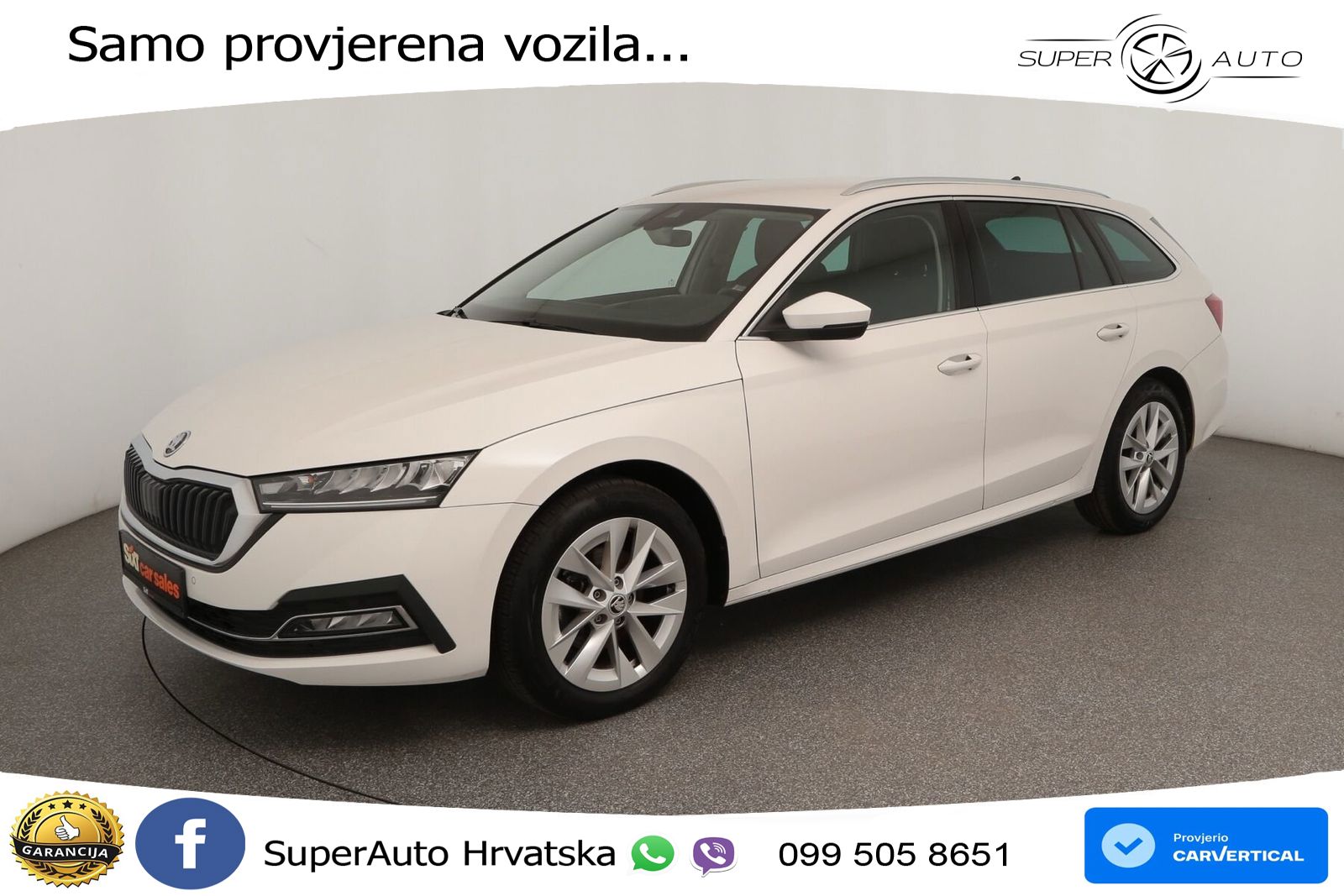 Škoda Octavia Combi 2.0 TDI (116 KS) LED+GR SJED+ACC