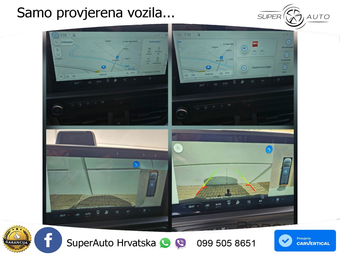 Ford Transit Custom Trend L2*110PS*Standhzg*360°*ACC* 110 KS