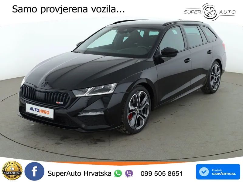 Škoda Octavia Combi RS 2.0 TSI (245 KS) DSG LED+GR SJED+ACC