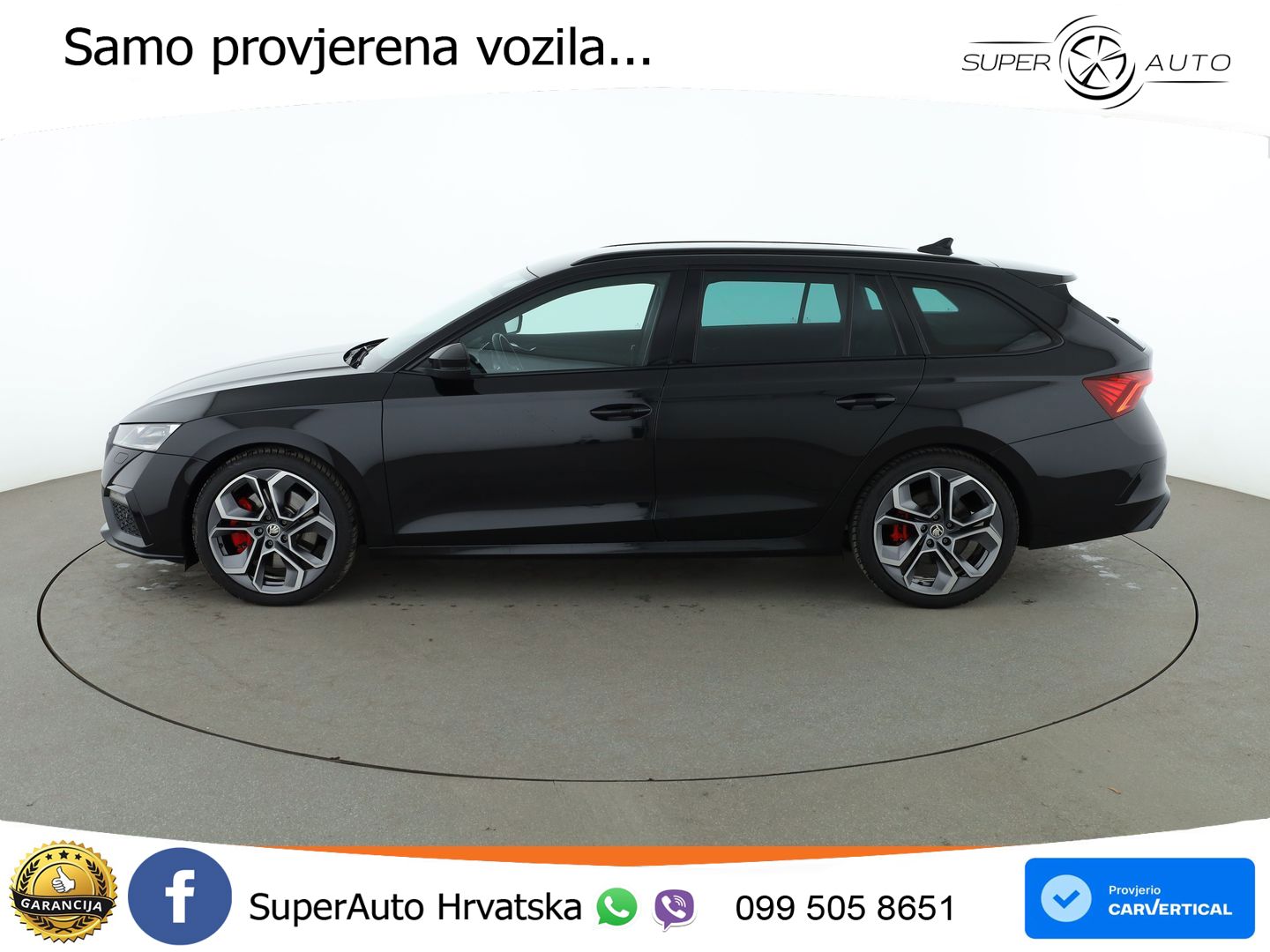 Škoda Octavia Combi RS 2.0 TSI (245 KS) DSG LED+GR SJED+ACC