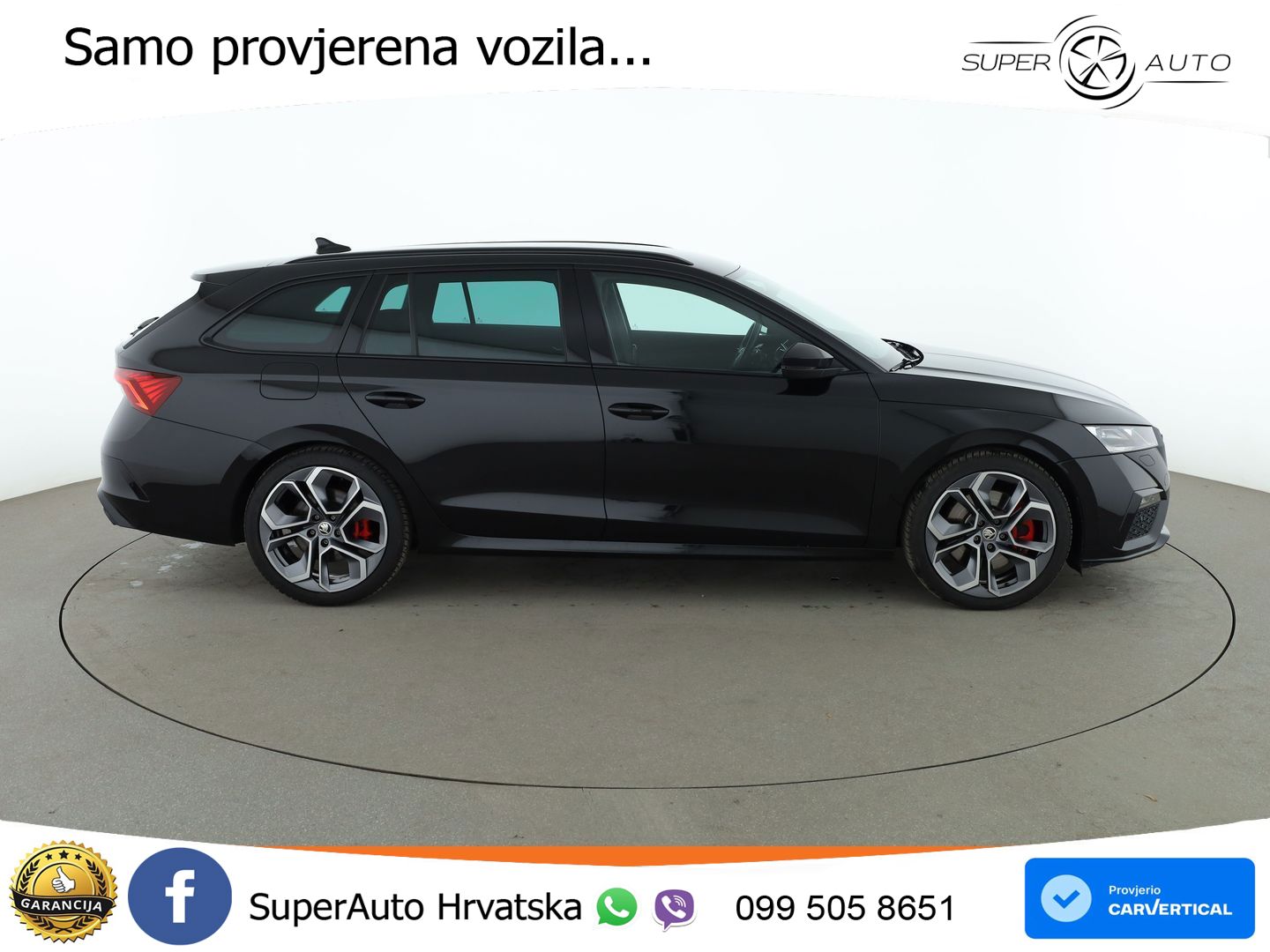 Škoda Octavia Combi RS 2.0 TSI (245 KS) DSG LED+GR SJED+ACC
