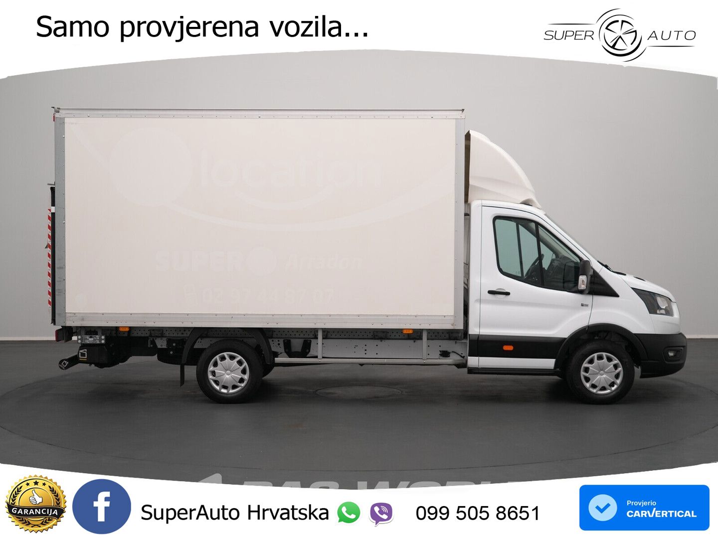 Ford Transit 130pk Laadklep Bakwagen Airco Cruise Eur 131 KS