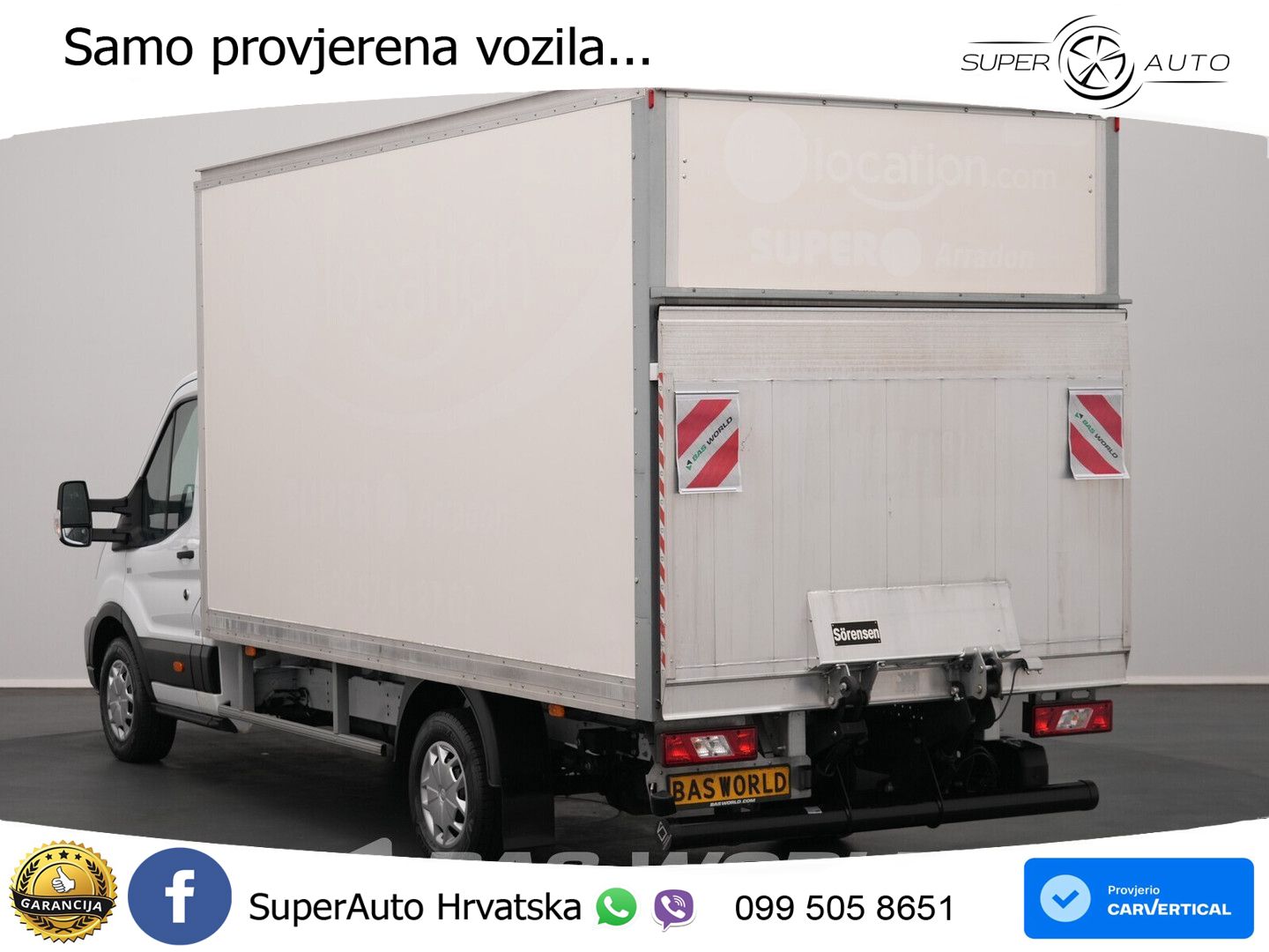 Ford Transit 130pk Laadklep Bakwagen Airco Cruise Eur 131 KS