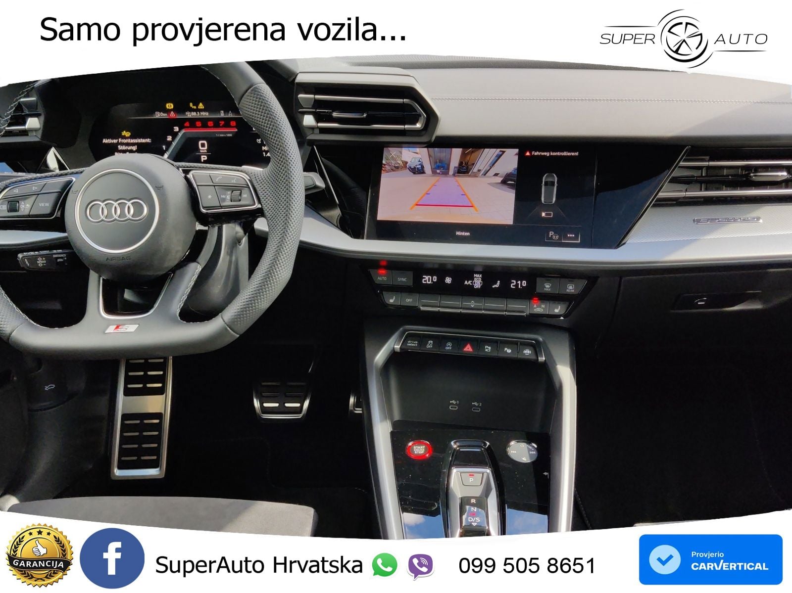 Audi S3 2.0 TFSI (333 KS) quattro S tronic MATRIX+GR SJED+KAM