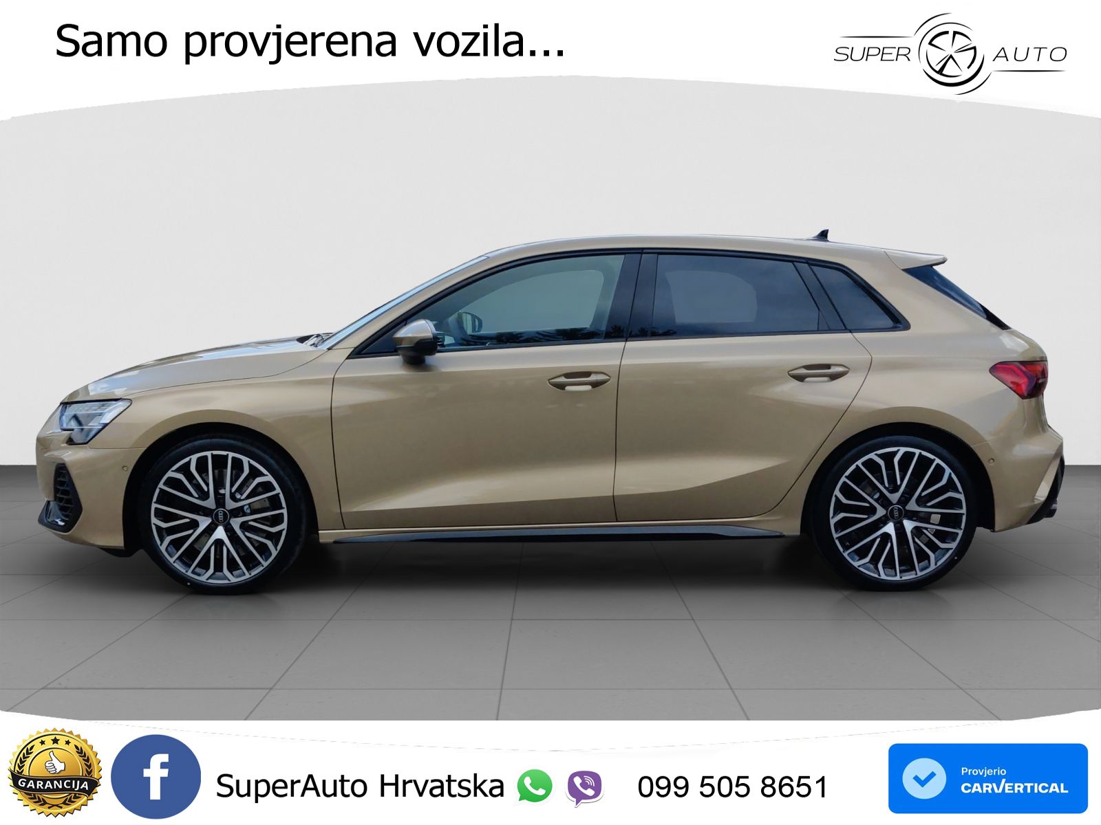 Audi S3 2.0 TFSI (333 KS) quattro S tronic MATRIX+GR SJED+KAM