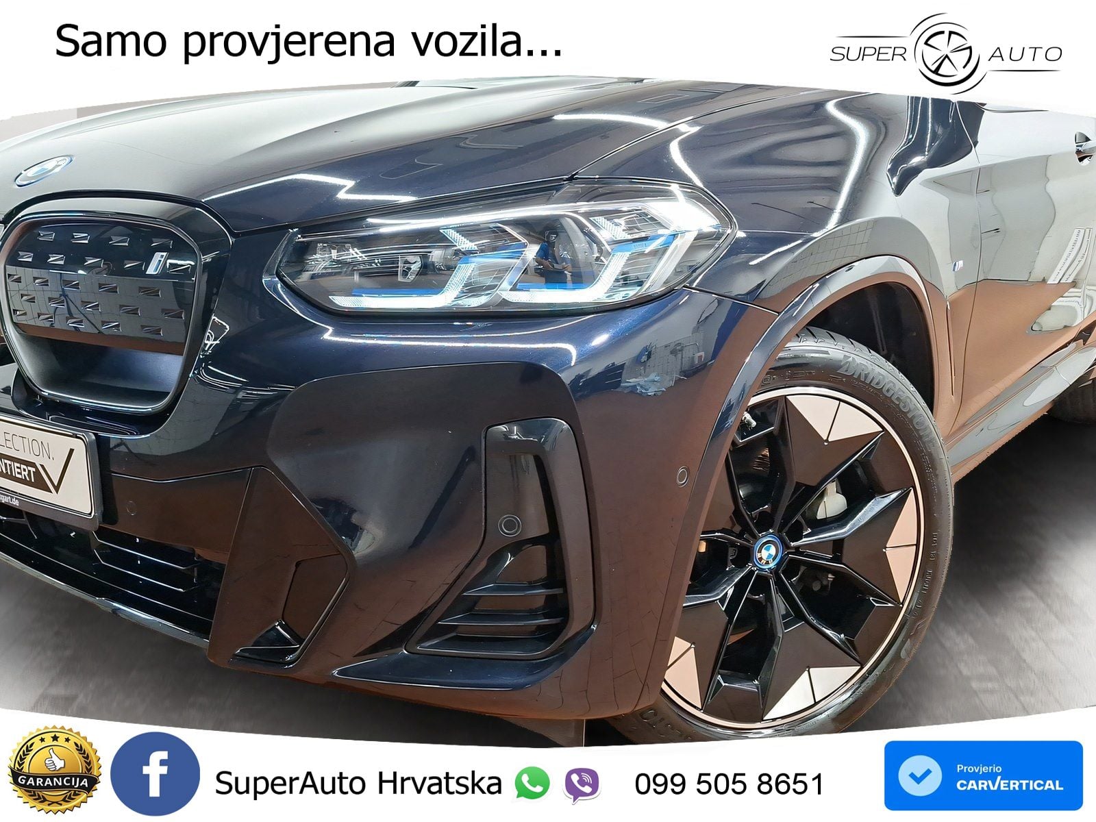 BMW iX3 80 kWh (286 KS) M Sport