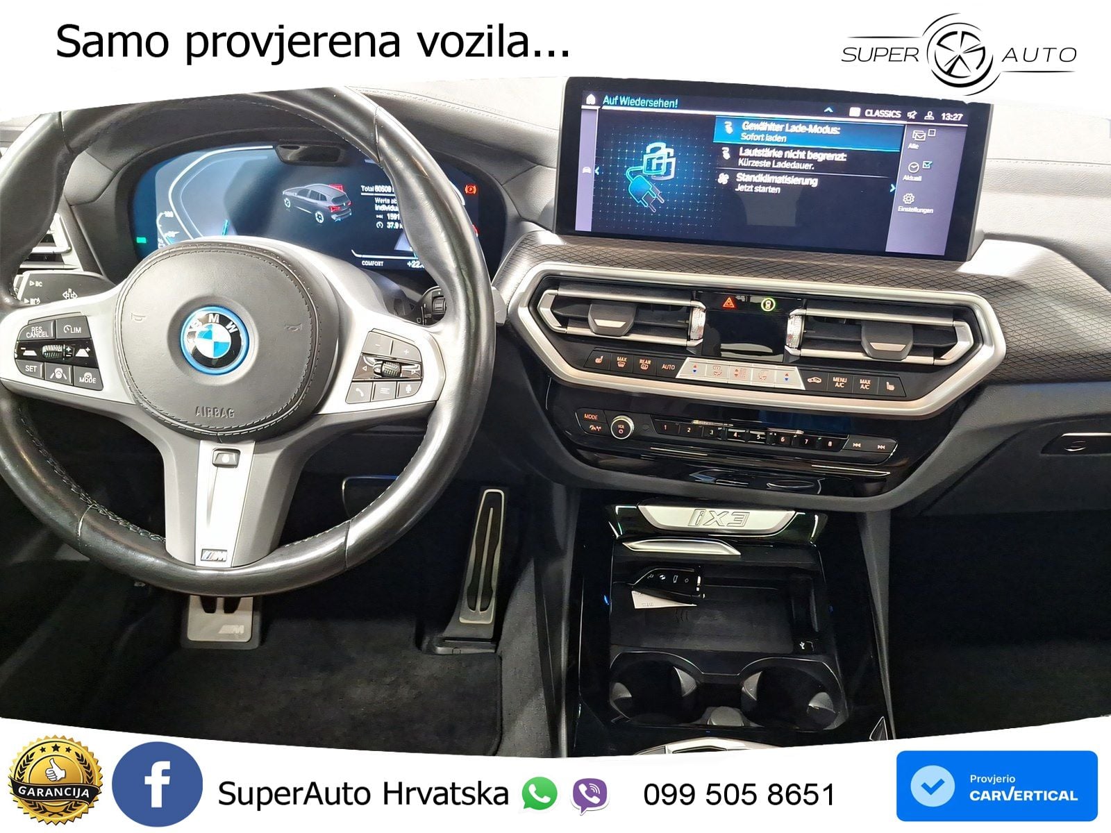 BMW iX3 80 kWh (286 KS) M Sport