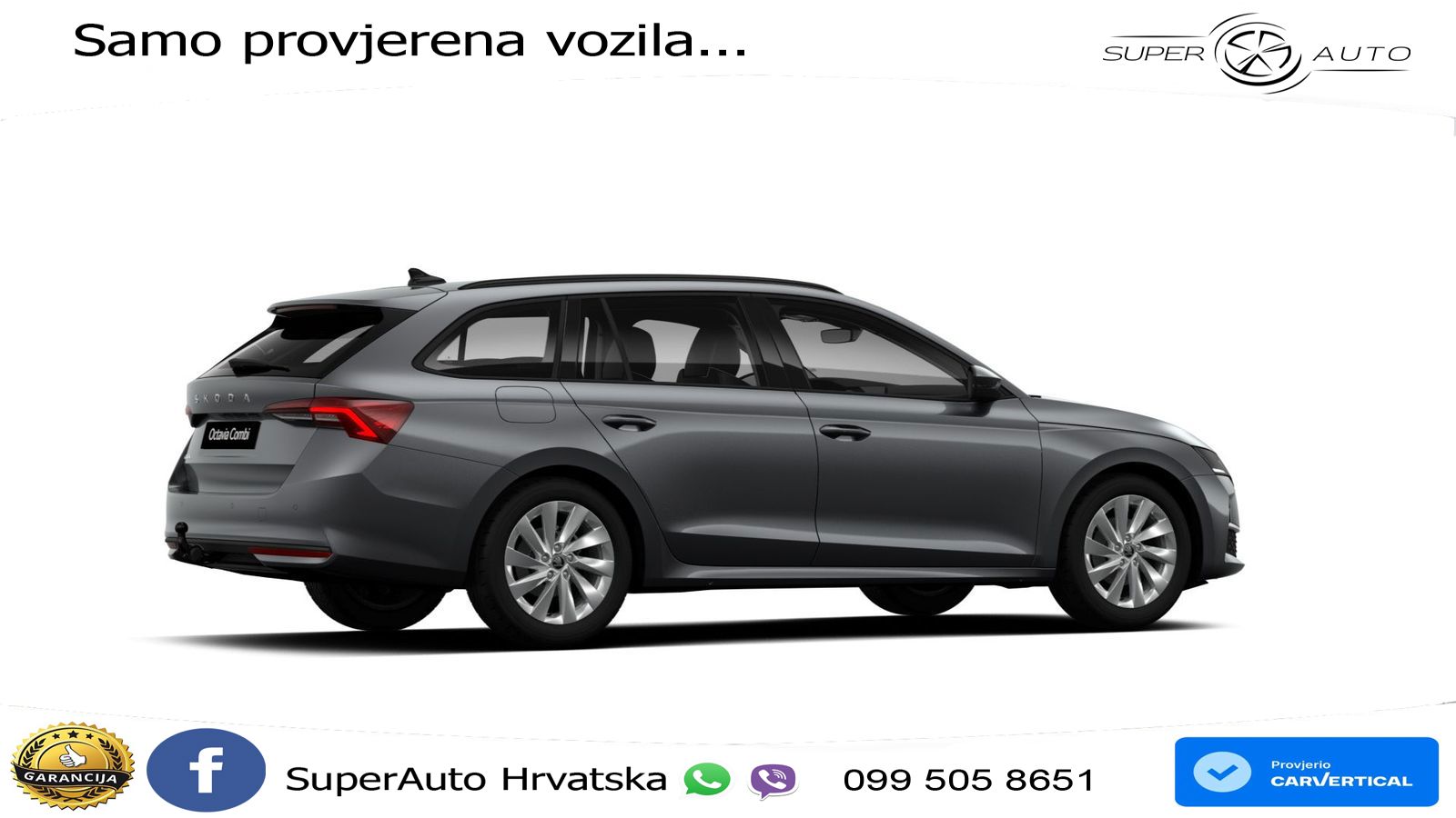 Škoda Octavia Combi 1.5 TSI (150 KS) DSG Selection MATRIX+GR SJED+KAM