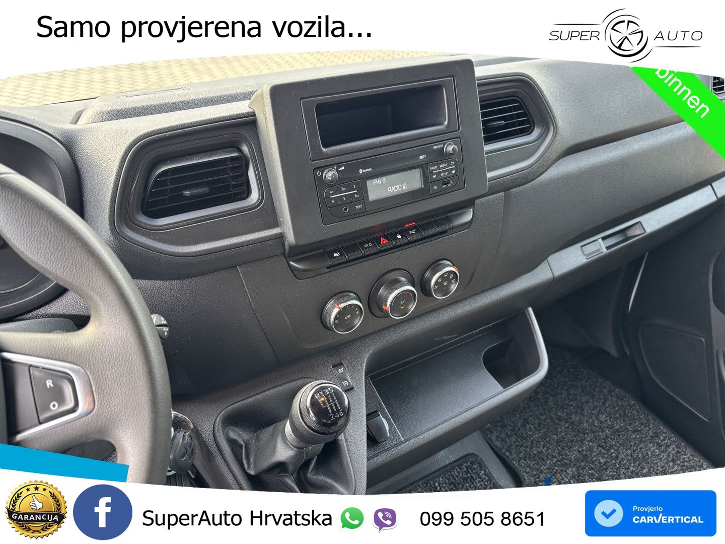 Renault Master 135 L3H2 Parkeersensoren + PostNL inricht 136 KS