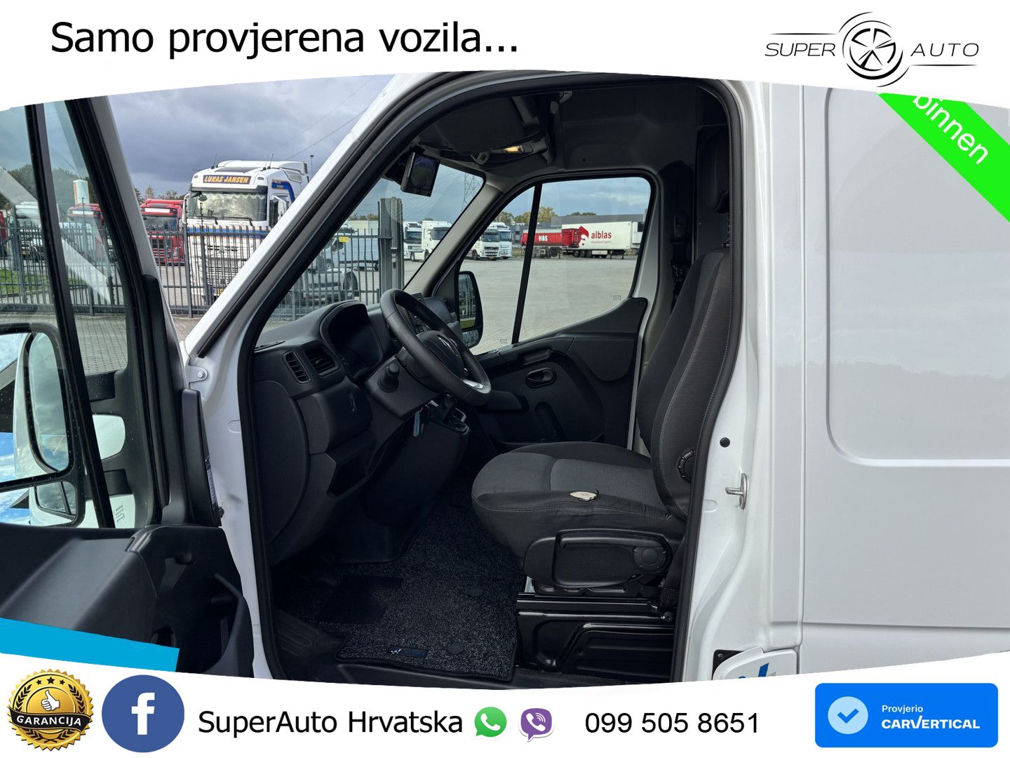 Renault Master 135 L3H2 Parkeersensoren + PostNL inricht 136 KS