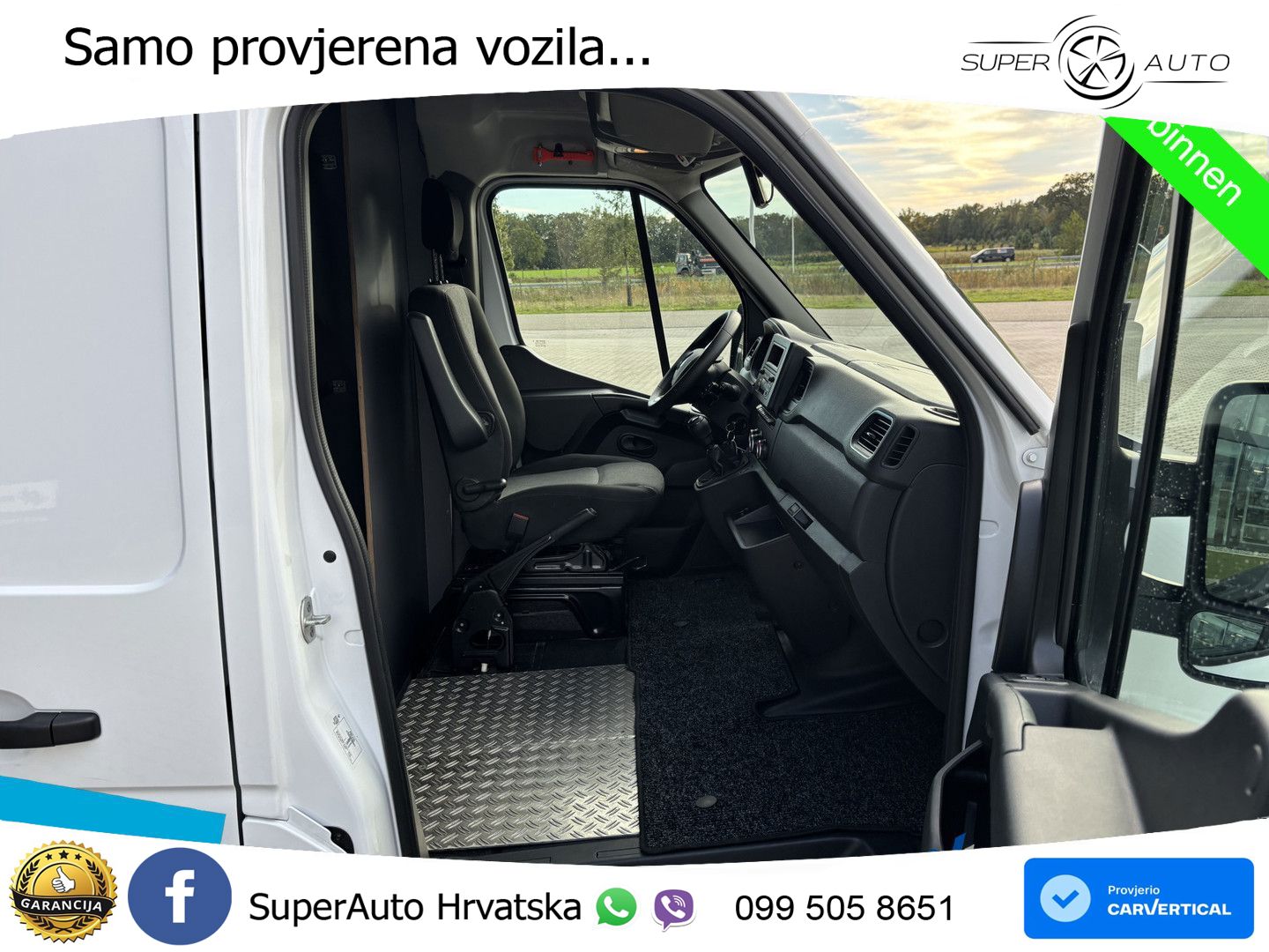 Renault Master 135 L3H2 Parkeersensoren + PostNL inricht 136 KS