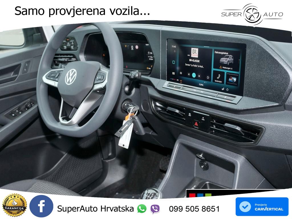 Volkswagen Caddy 2,0 l TDI Parkpilot Tempomat AHK 102 KS