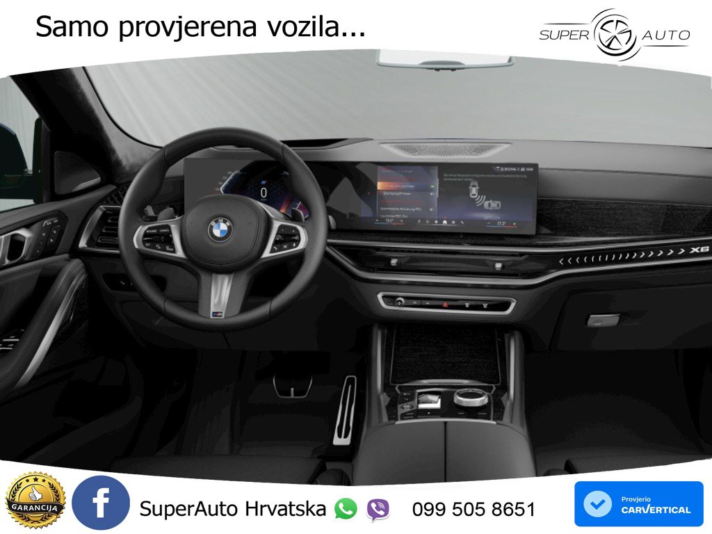 BMW X6 40d (352 KS) xDrive Steptronic M Sport LED+GR SJED+ACC