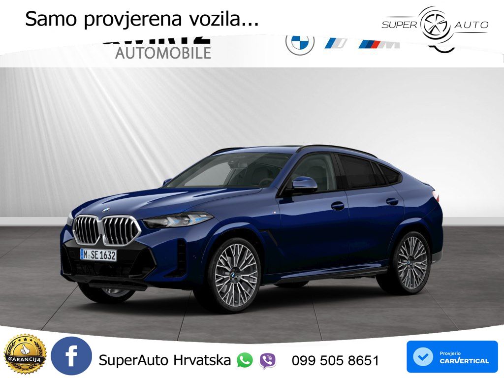 BMW X6 40d (352 KS) xDrive Steptronic M Sport LED+GR SJED+ACC