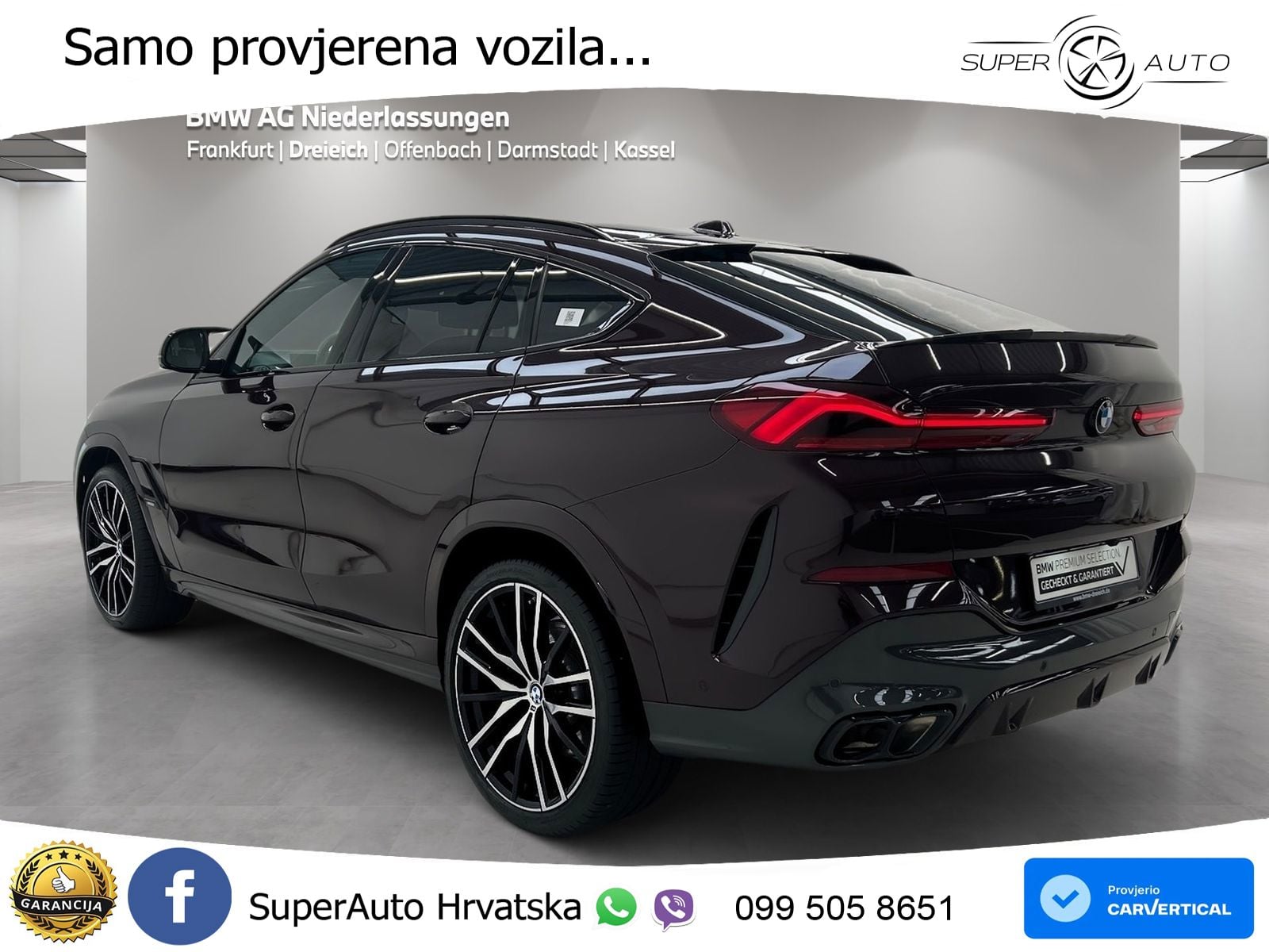 BMW X6 M60i V8 (530 KS) xDrive Steptronic M Sport LED+GR SJED+ACC