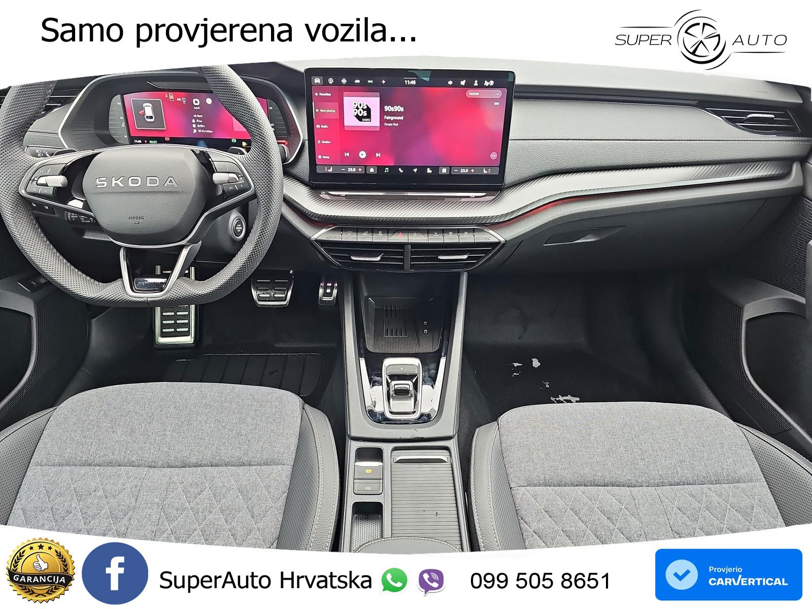 Škoda Octavia Combi 1.5 TSI (150 KS) DSG SportLine MATRIX+GR SJED+KAM
