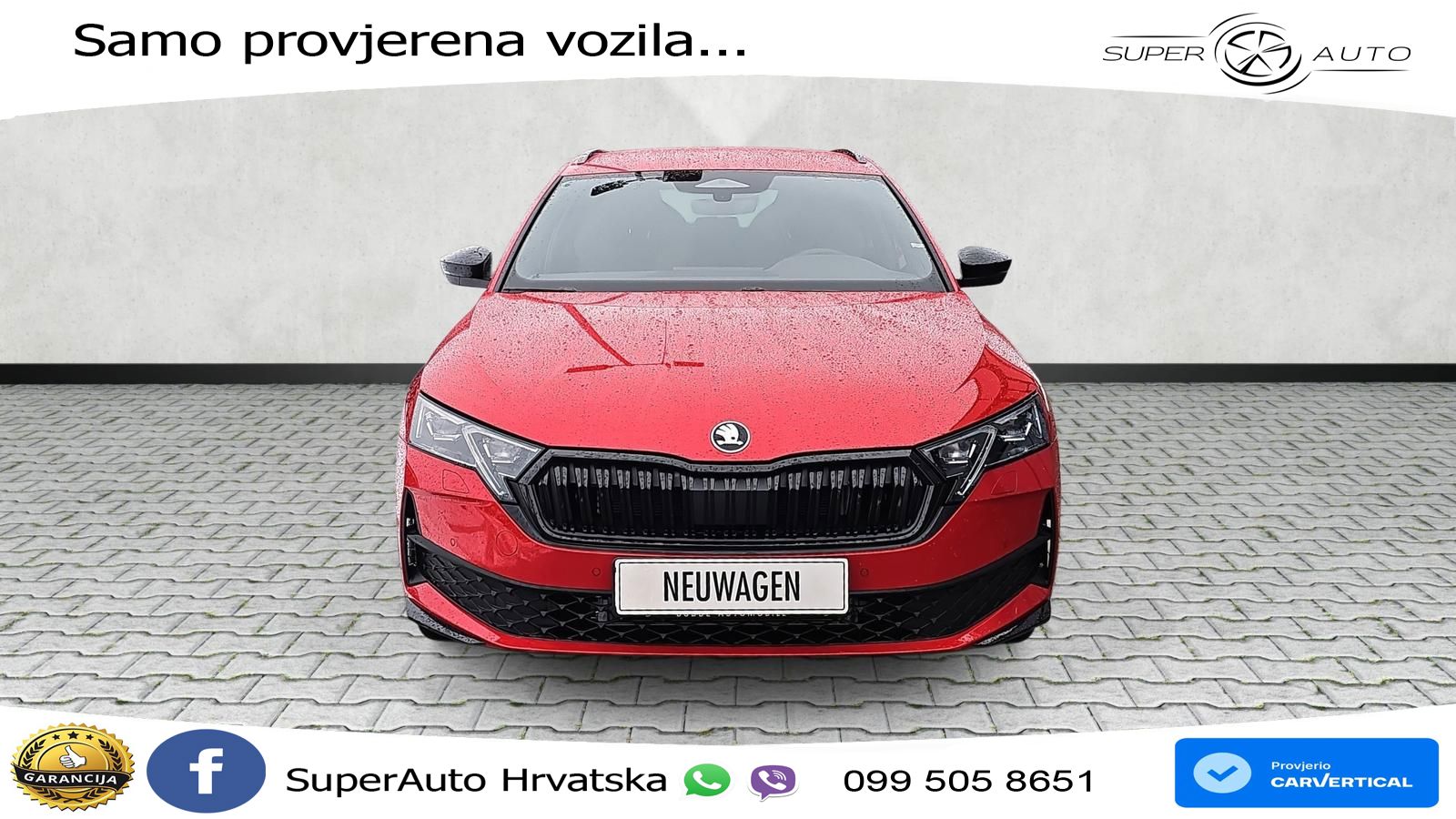 Škoda Octavia Combi 1.5 TSI (150 KS) DSG SportLine MATRIX+GR SJED+KAM