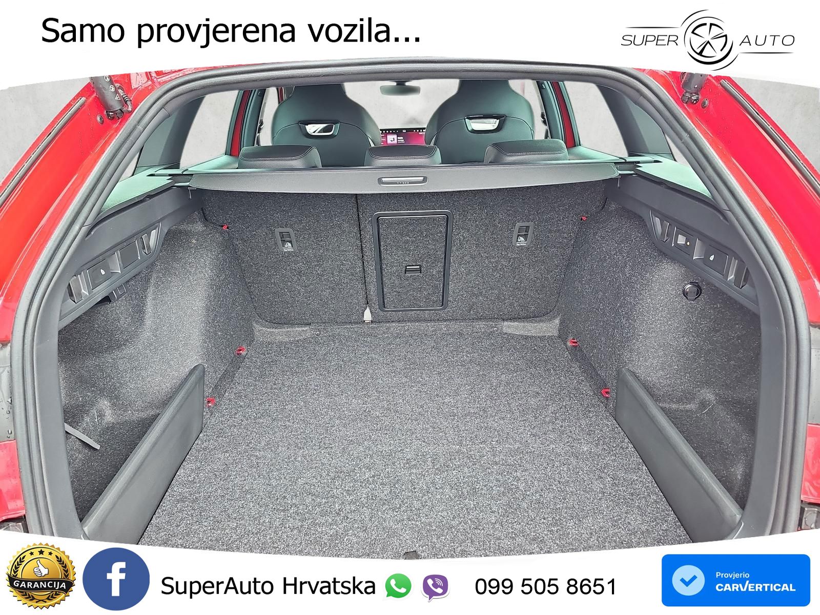 Škoda Octavia Combi 1.5 TSI (150 KS) DSG SportLine MATRIX+GR SJED+KAM