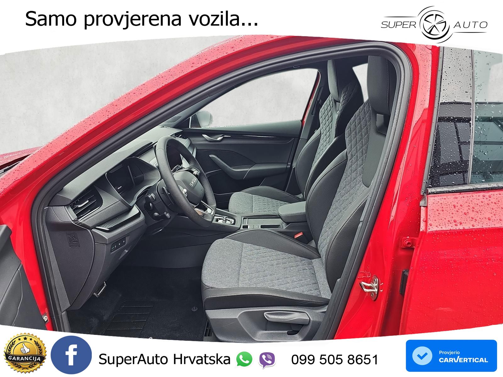 Škoda Octavia Combi 1.5 TSI (150 KS) DSG SportLine MATRIX+GR SJED+KAM