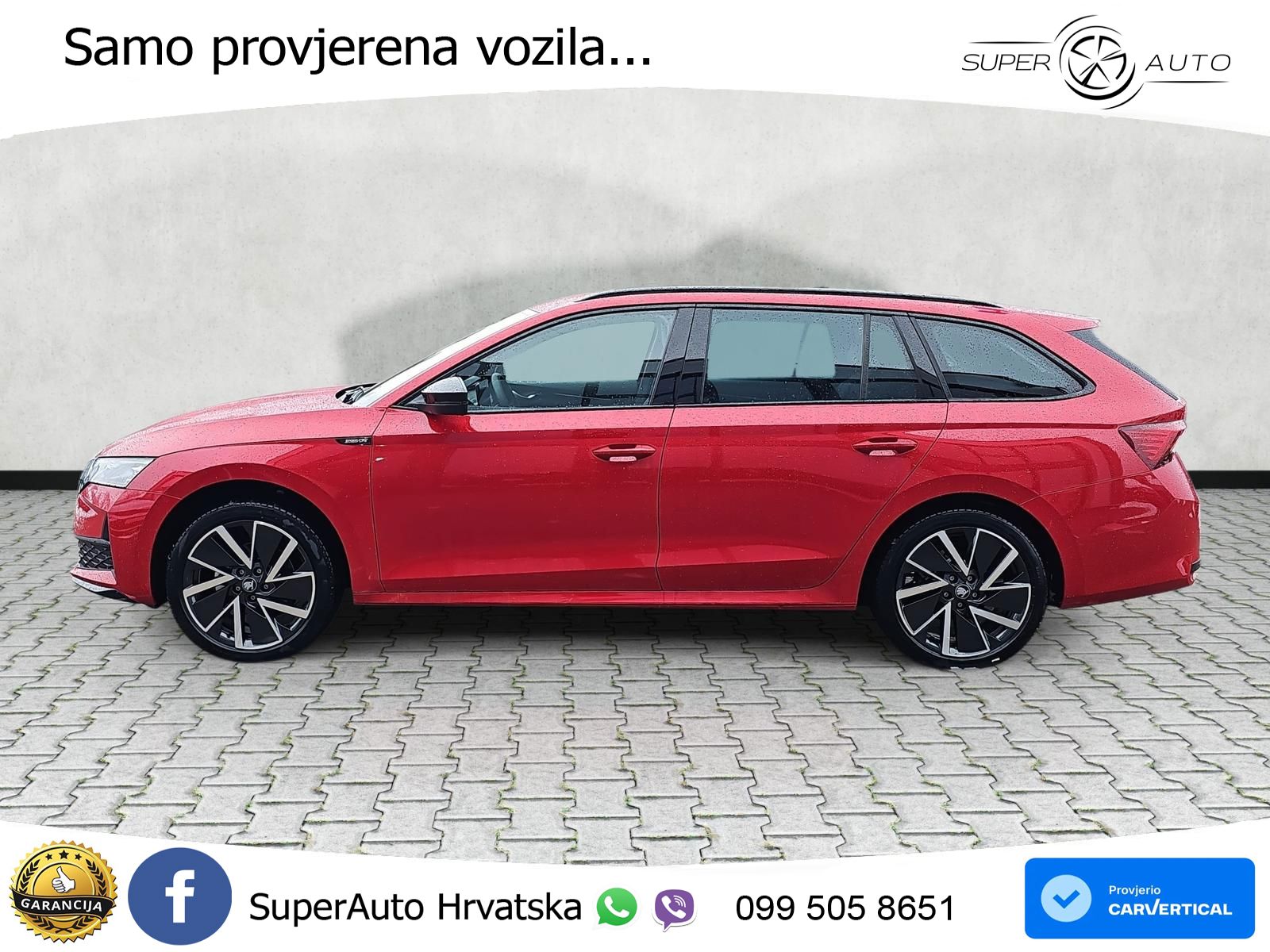 Škoda Octavia Combi 1.5 TSI (150 KS) DSG SportLine MATRIX+GR SJED+KAM