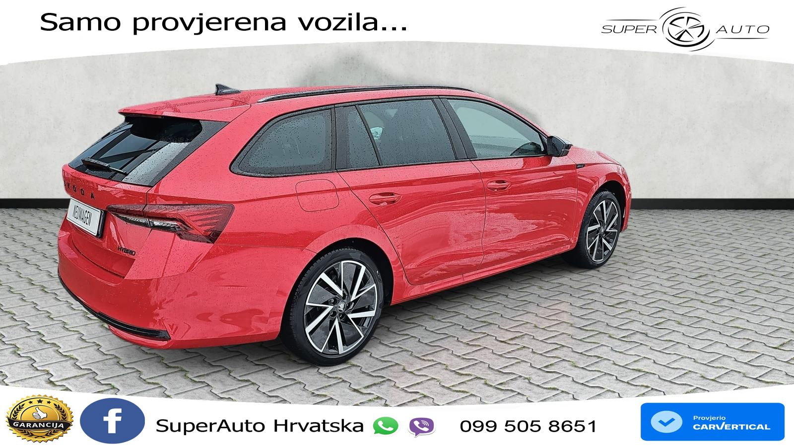 Škoda Octavia Combi 1.5 TSI (150 KS) DSG SportLine MATRIX+GR SJED+KAM