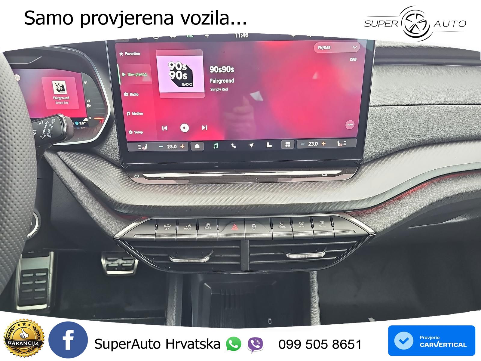 Škoda Octavia Combi 1.5 TSI (150 KS) DSG SportLine MATRIX+GR SJED+KAM