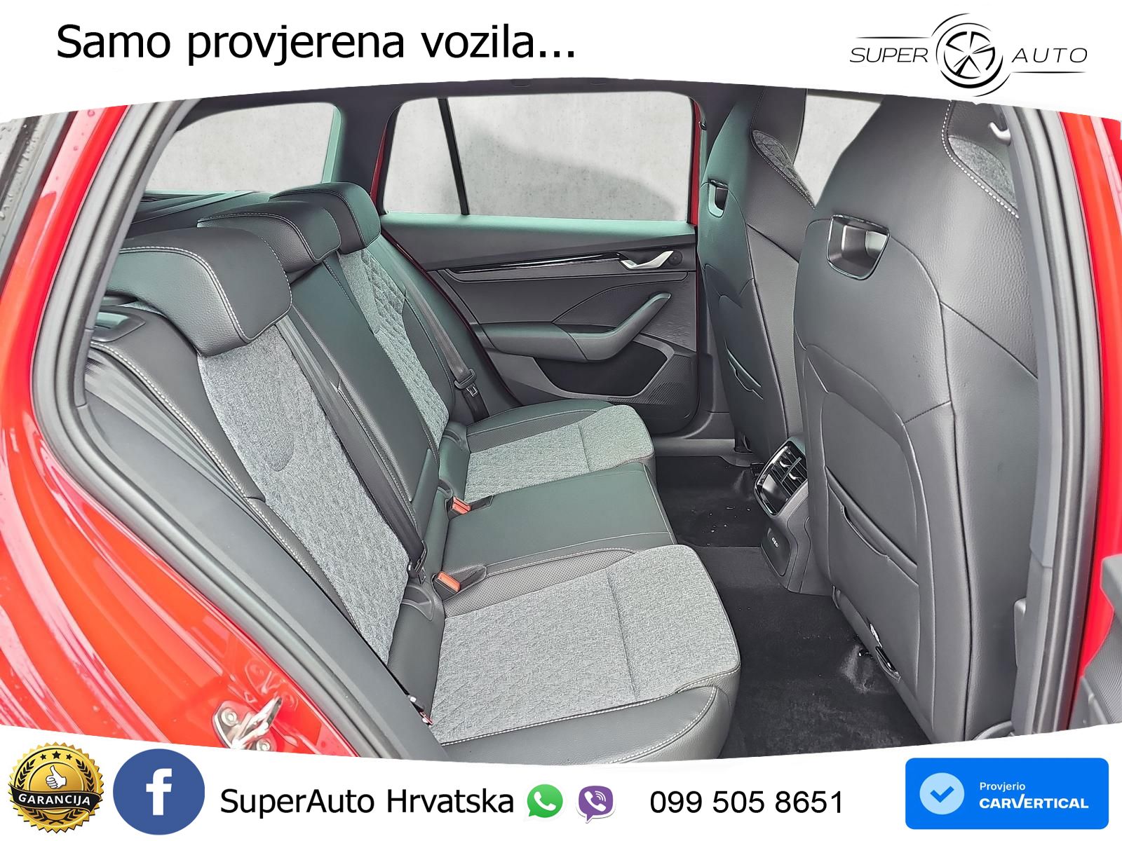 Škoda Octavia Combi 1.5 TSI (150 KS) DSG SportLine MATRIX+GR SJED+KAM