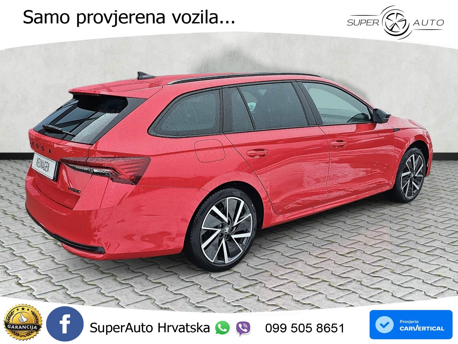 Škoda Octavia Combi 1.5 TSI (150 KS) DSG SportLine MATRIX+GR SJED+KAM