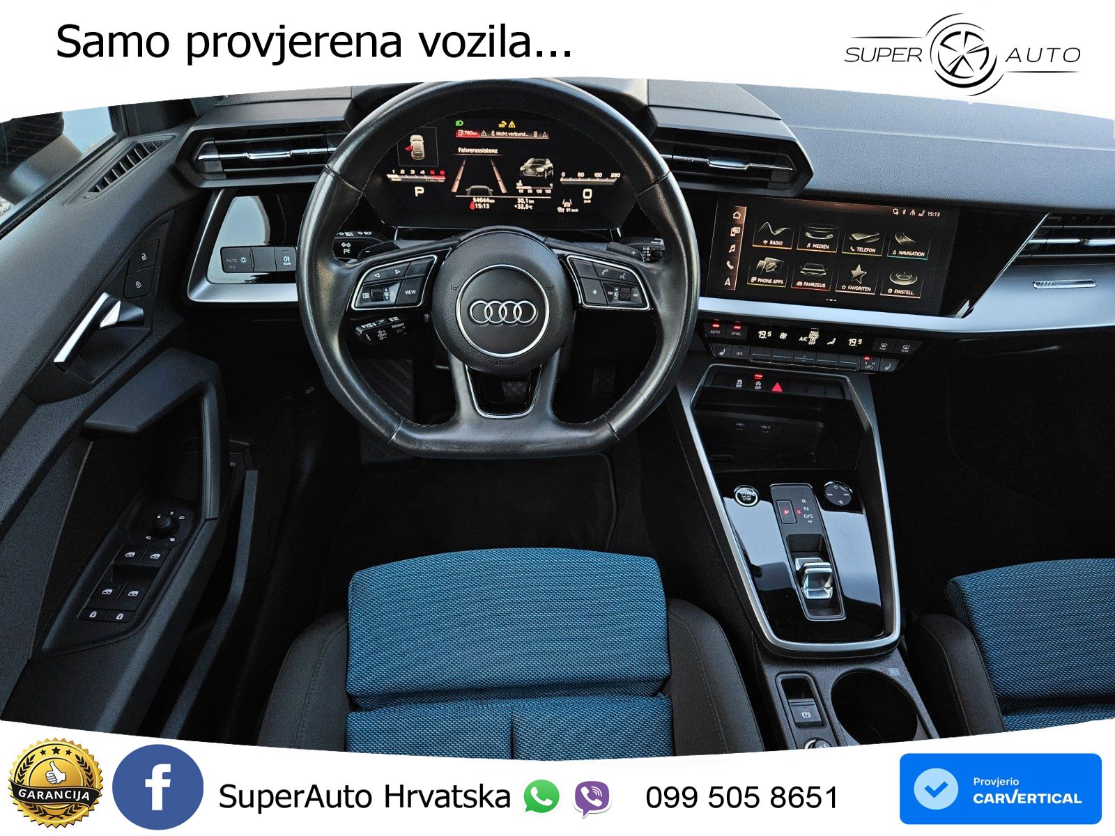 Audi A3 30 TDI (116 KS) S tronic LED+GR SJED+ACC