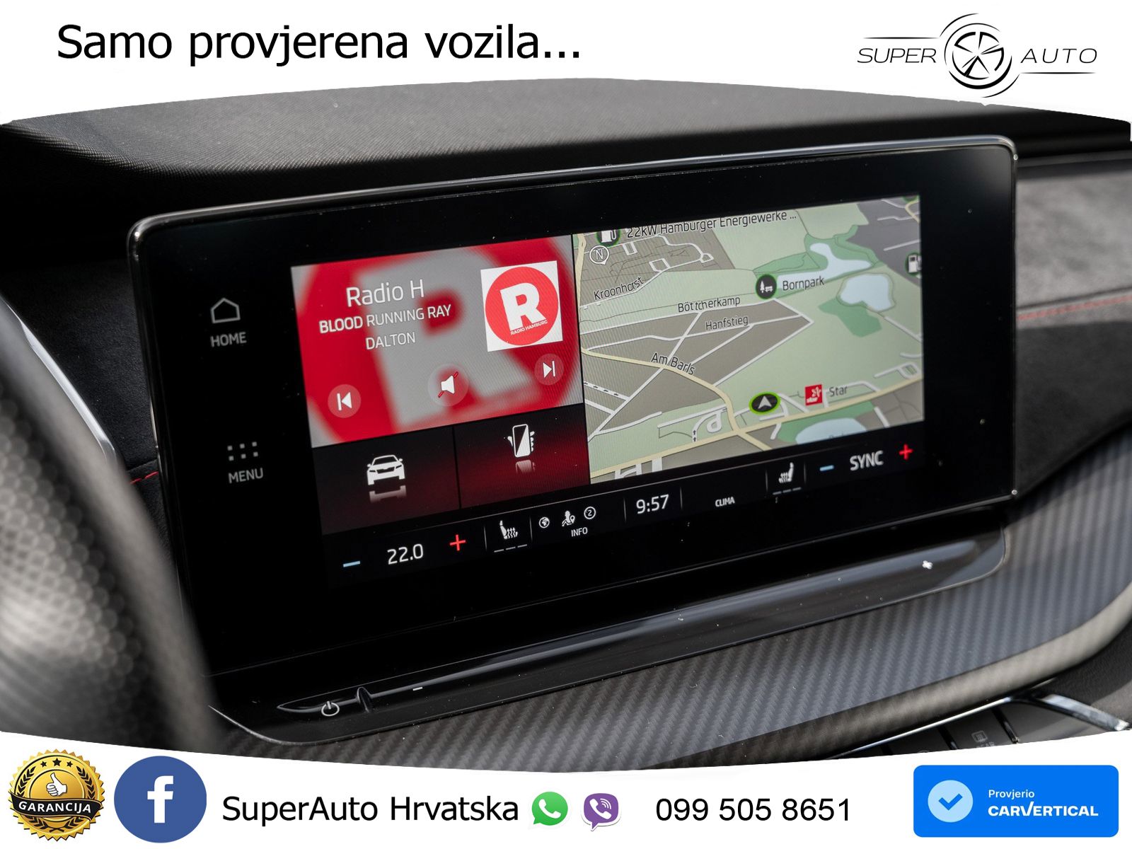 Škoda Octavia Combi RS 2.0 TDI (200 KS) 4x4 DSG LED+GR SJED+ACC