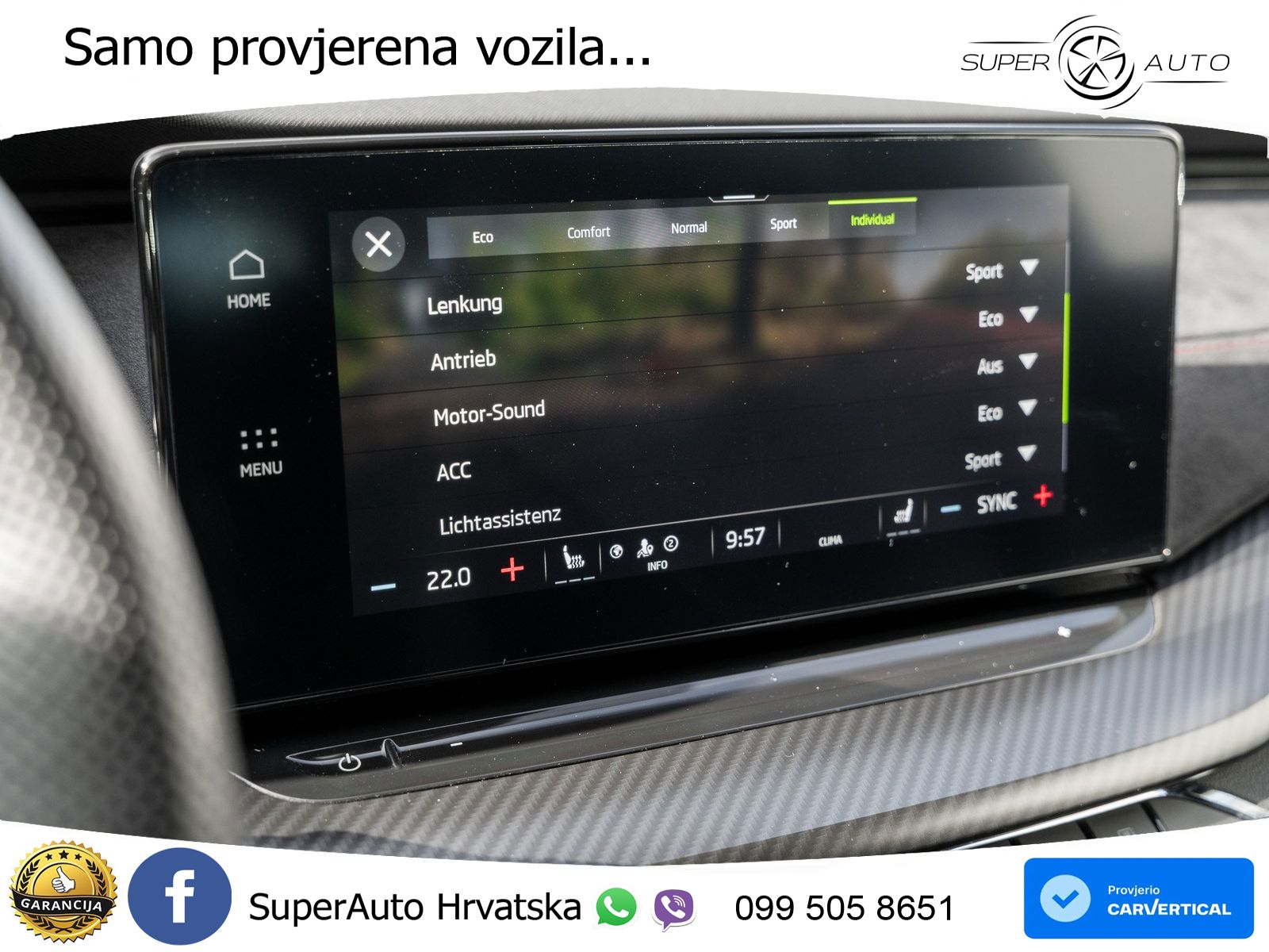 Škoda Octavia Combi RS 2.0 TDI (200 KS) 4x4 DSG LED+GR SJED+ACC