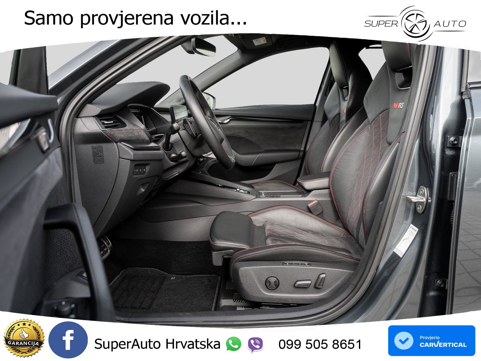 Škoda Octavia Combi RS 2.0 TDI (200 KS) 4x4 DSG LED+GR SJED+ACC
