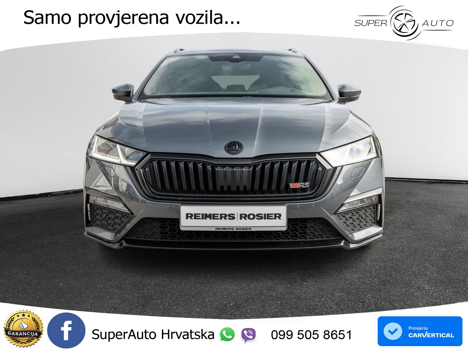 Škoda Octavia Combi RS 2.0 TDI (200 KS) 4x4 DSG LED+GR SJED+ACC