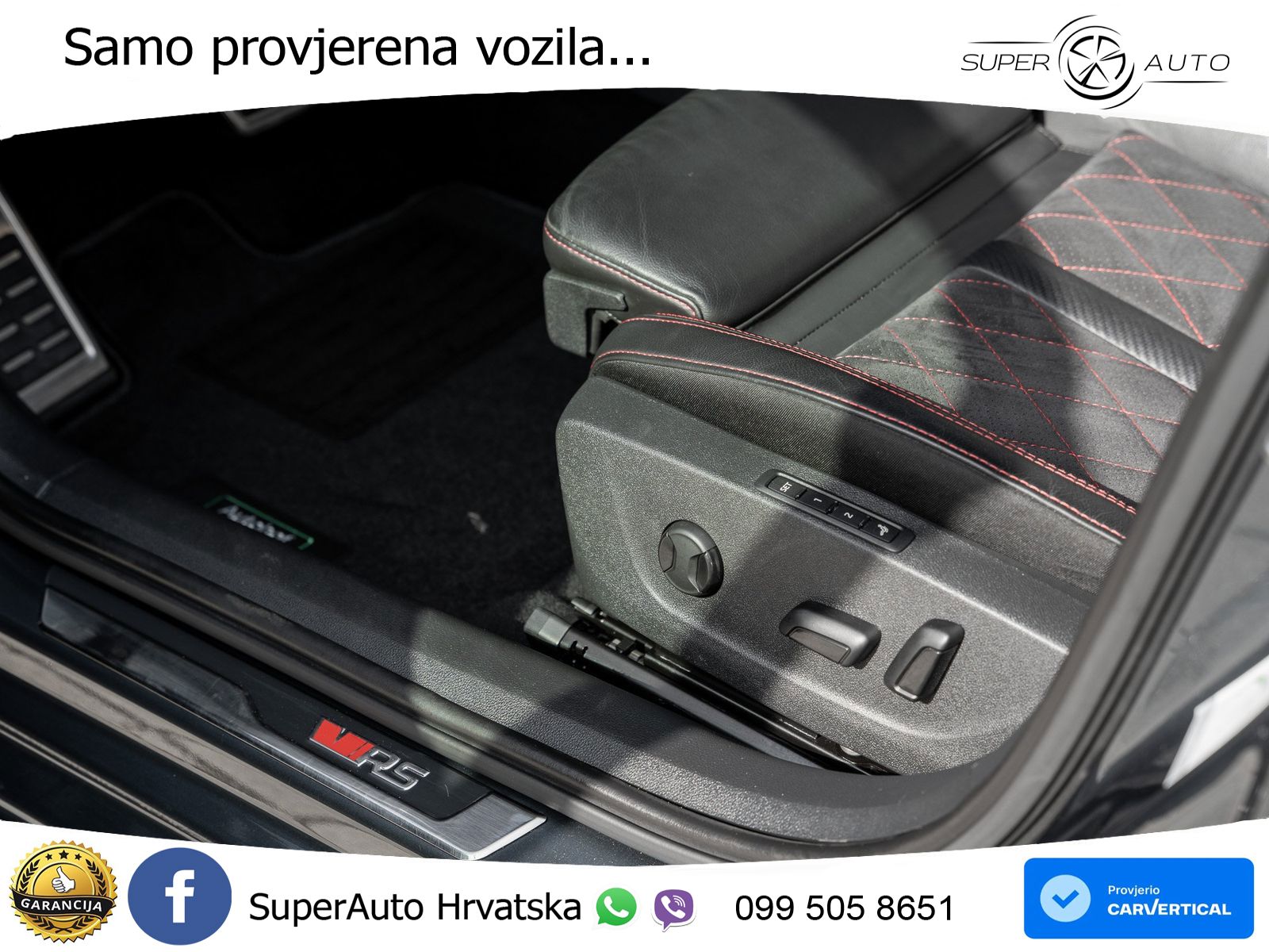 Škoda Octavia Combi RS 2.0 TDI (200 KS) 4x4 DSG LED+GR SJED+ACC