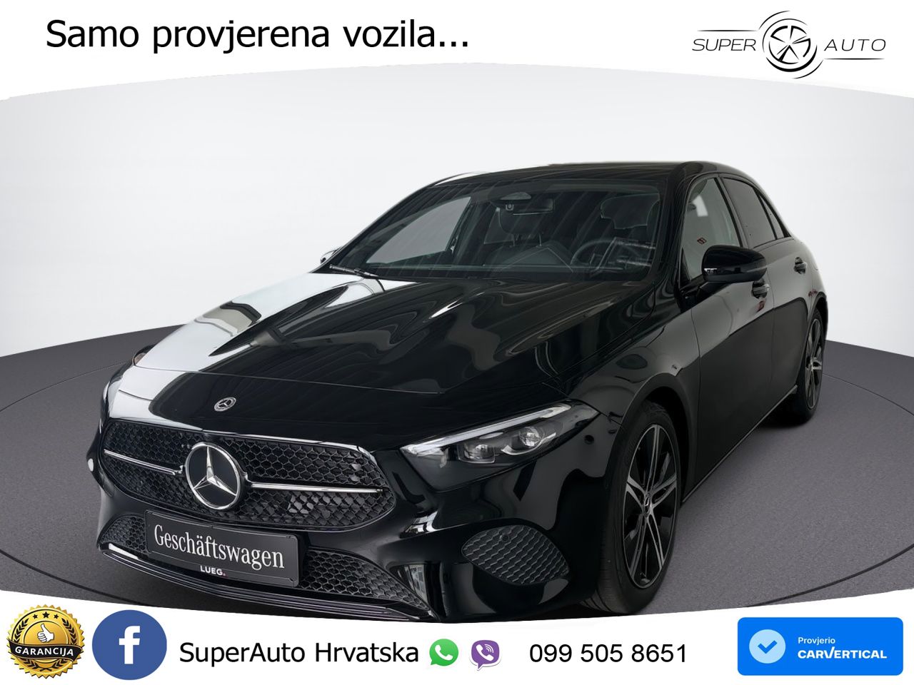 Mercedes-Benz A 180 7G-DCT LED+GR SJED+ACC