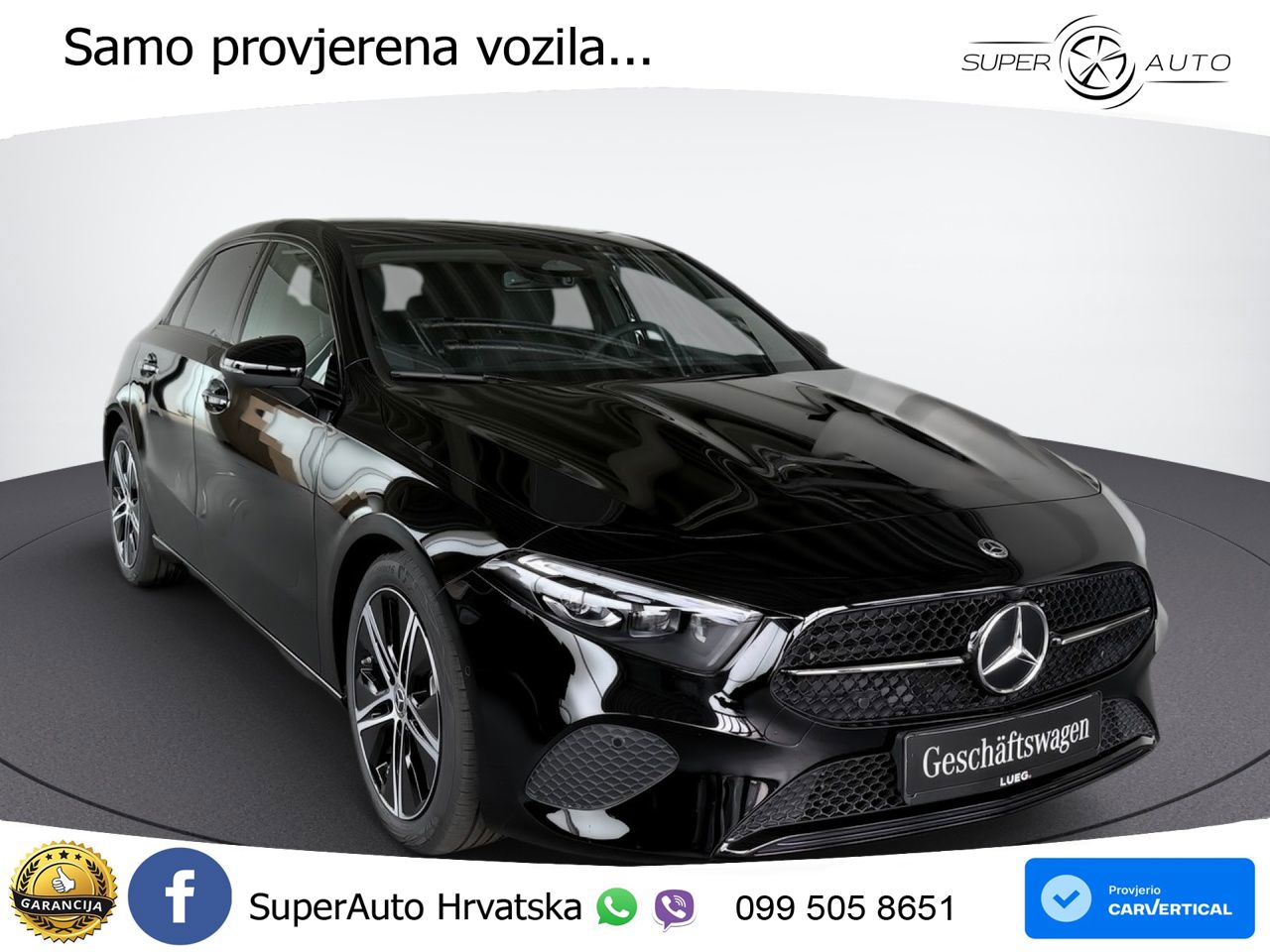 Mercedes-Benz A 180 7G-DCT LED+GR SJED+ACC