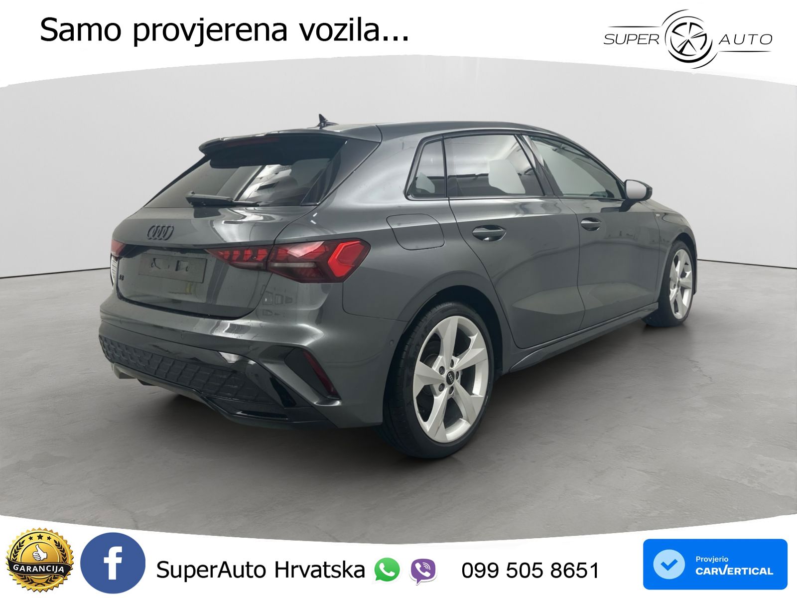 Audi A3 35 TFSI (150 KS) S tronic S line LED+GR SJED+ACC