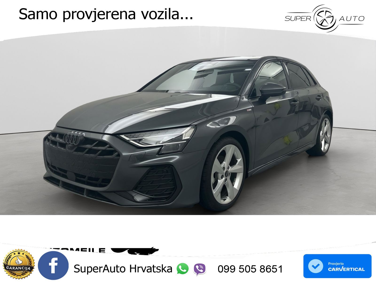 Audi A3 35 TFSI (150 KS) S tronic S line LED+GR SJED+ACC