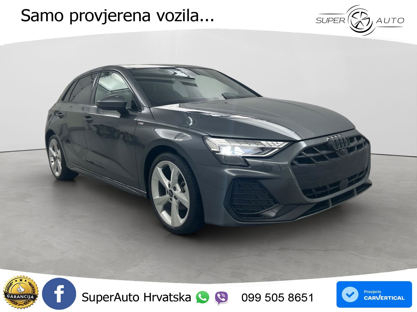 Audi A3 35 TFSI (150 KS) S tronic S line LED+GR SJED+ACC