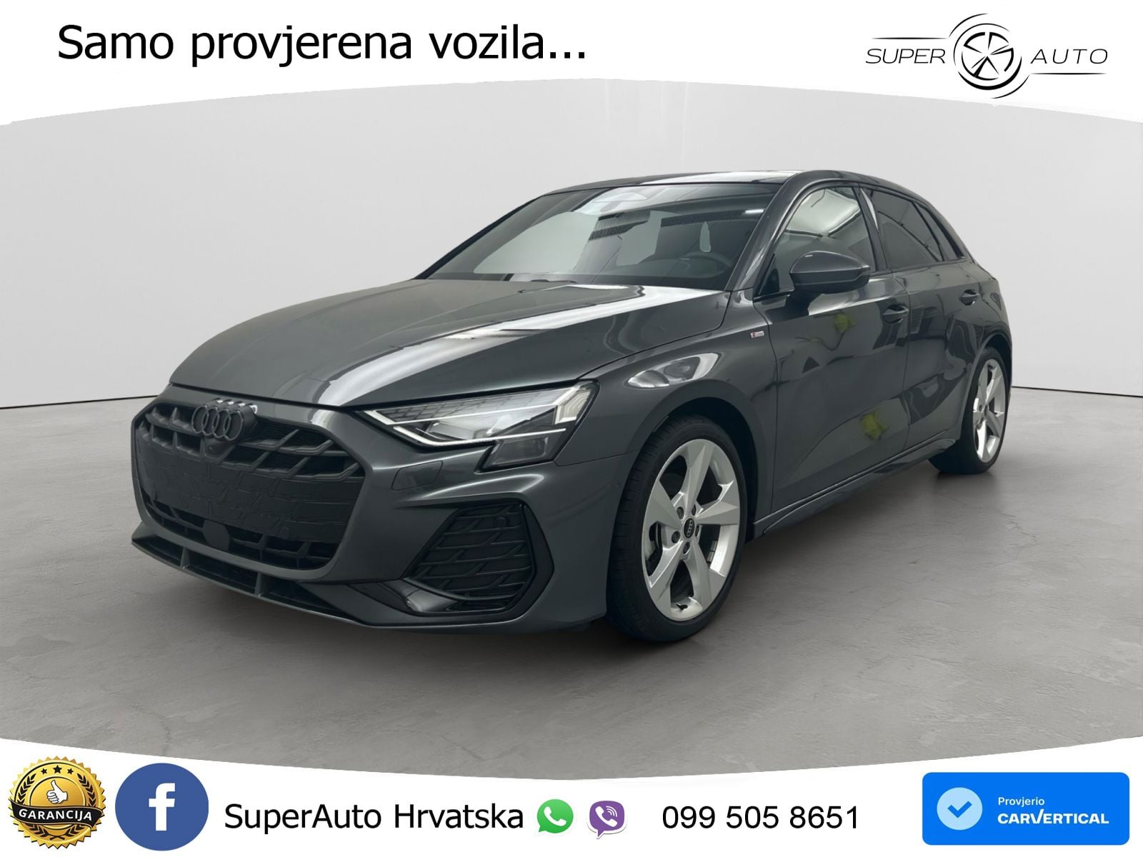 Audi A3 35 TFSI (150 KS) S tronic S line LED+GR SJED+ACC