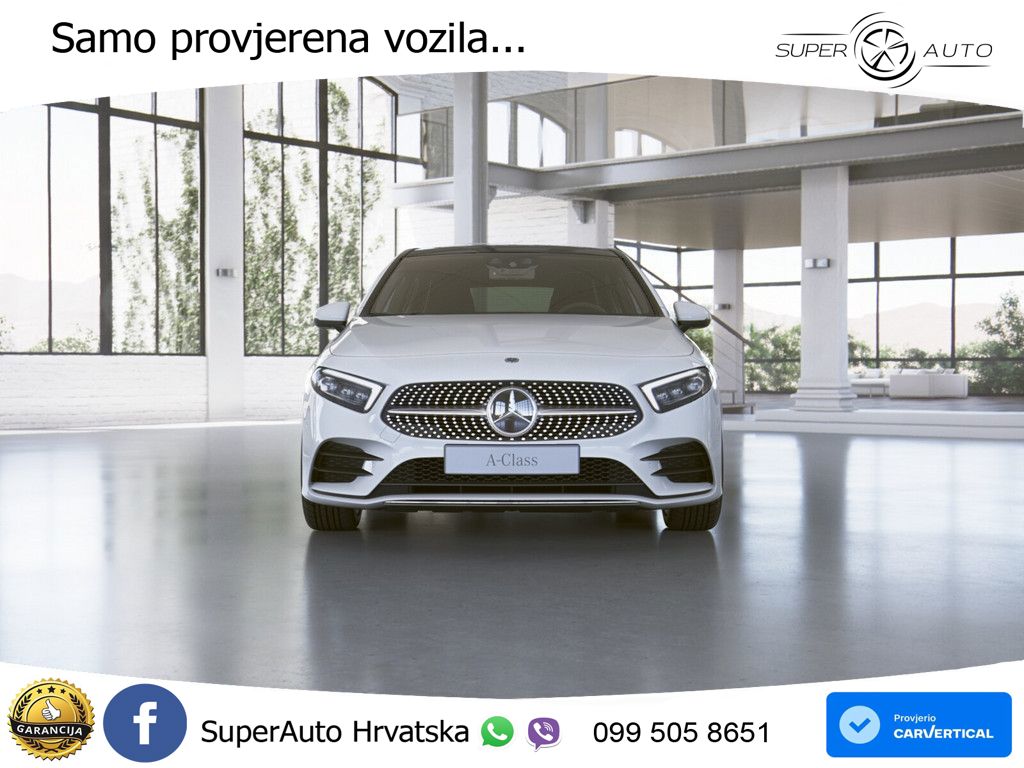 Mercedes-Benz A 200 7G-DCT AMG LED+GR SJED+ACC