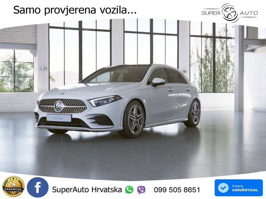 Mercedes-Benz A 200 7G-DCT AMG LED+GR SJED+ACC